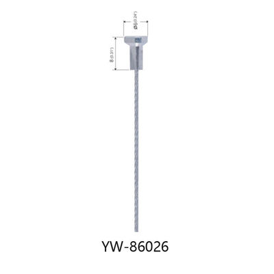 O cabo de aço inoxidável da corda de fio estampou os componentes de terminais YW86026