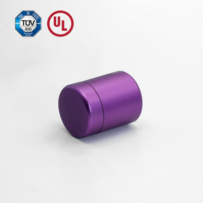 Distância de fixação do sinal de alumínio roxo ajustável para painel acrílico / grama