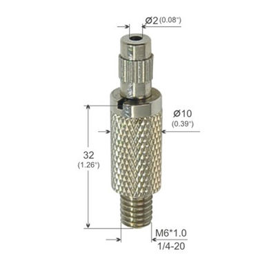 Nickel / Chrome Surface Wire Cable Grippers With Knurling YW86079