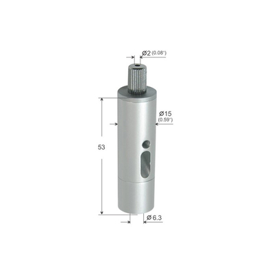 Grampos de cabos de avião de parafuso comprido de 1,5 mm de diâmetro ODM M5 Filamento externo