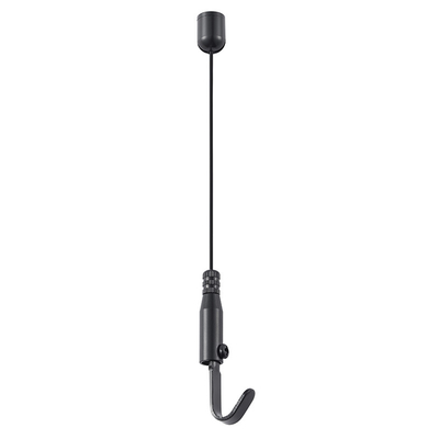 Grampos de cabos de aço inoxidável Sistema de suspensão de arte Altura ajustável 50 libras Capacidade de peso
