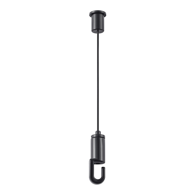 Cable de aço inoxidável 304 ajustável Kit de pendurar de saída lateral fio de zinco de topo 1,5 mm de diâmetro