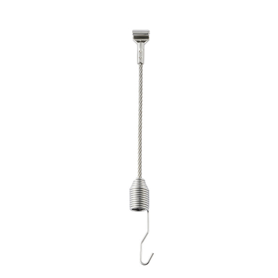 Sistema de suspensão de arame de aço de parafuso com carga de ruptura de 1,2 mm e 80 mm