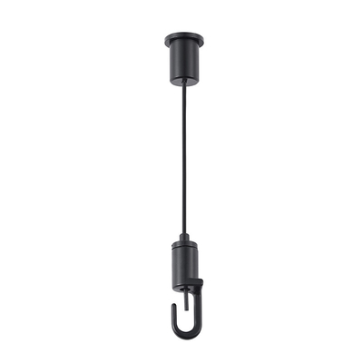 Cable de aço inoxidável 304 ajustável Kit de pendurar de saída lateral fio de zinco de topo 1,5 mm de diâmetro